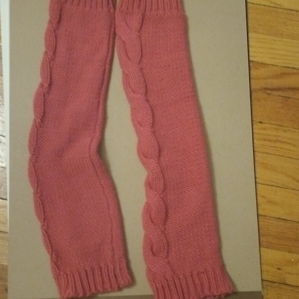 Pink Leg Warmers
